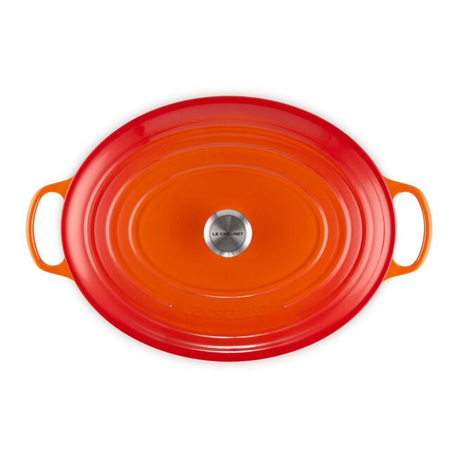 Goose Pot Enamelled Cast Iron Oval Dutch Oven Le Creuset